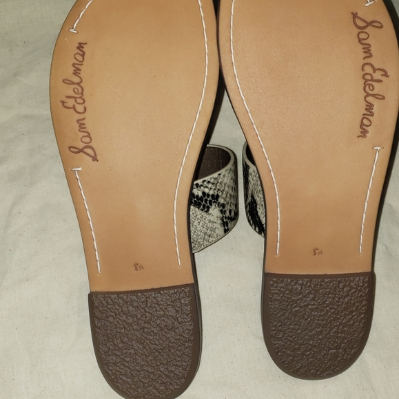 Sam Edelman Women's Toe-Ring Slide Sandals - Picture 6 of 7